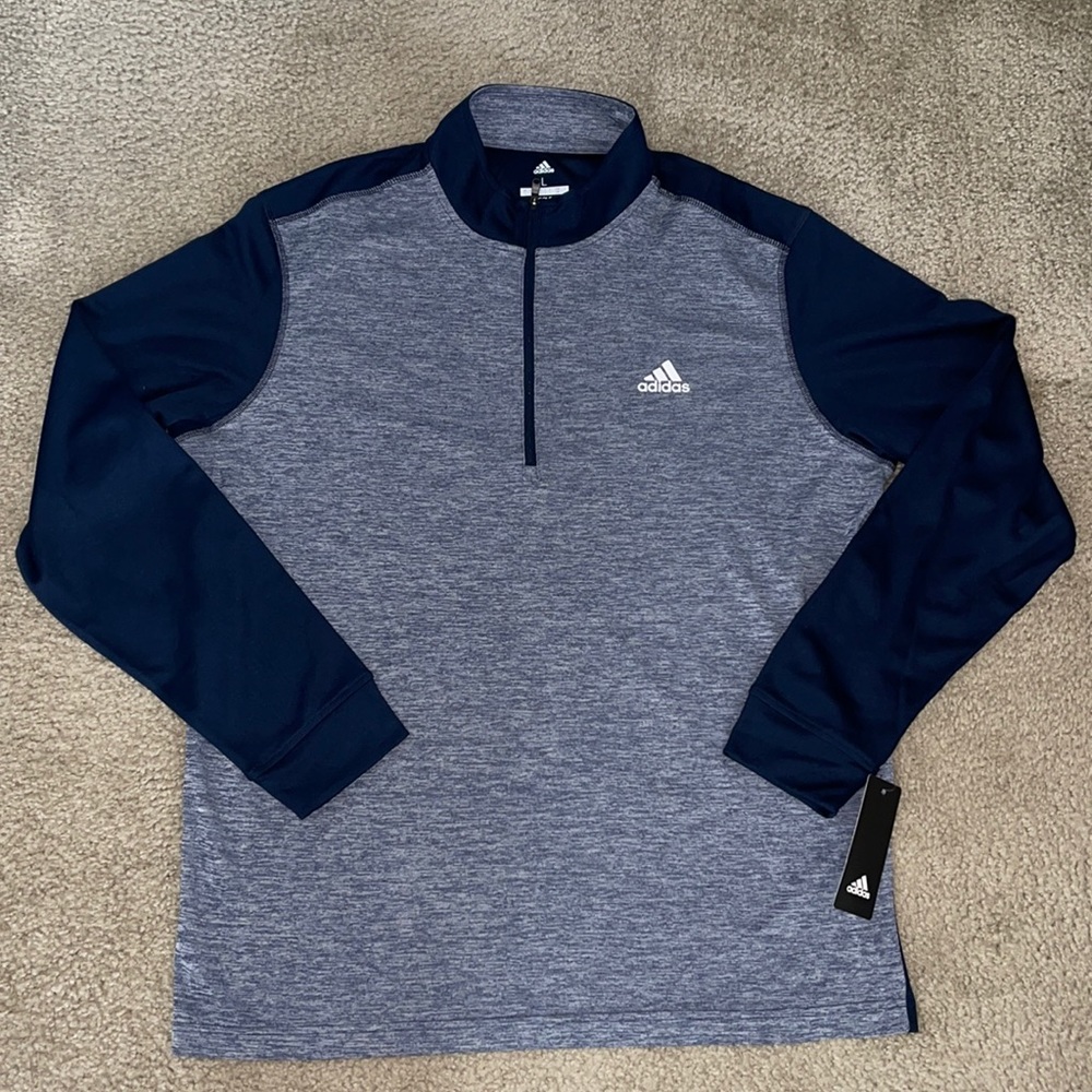 Adidas 1/4 zipper golf pullover